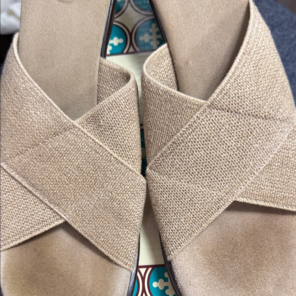 CHARLESTON SHOE CO. Tan Women's Mules - Picture 3 of 6